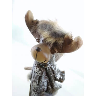 Zimowa figura renifer